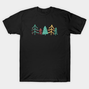 Merry Christmas (Christmas Trees) T-Shirt